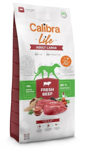 Calibra Life Adult Large Fresh Beef para Perros 12 Kg