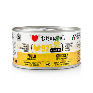 Disugual Fruit Pollo con Piña Lata para Perros 12 x 150 gr