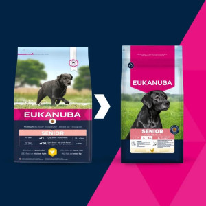 Eukanuba Senior Razas Grandes Pollo 12 Kg