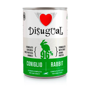 Disugual Monoproteica Conejo Latas para Perros 400 gr