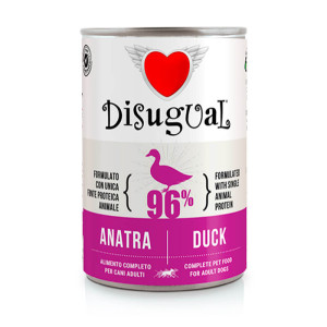 Disugual Monoproteica Pato Latas para Perros 400 gr