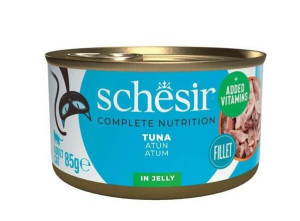 Schesir Adult Atún en Gelatina Lata para Gatos 85 gr