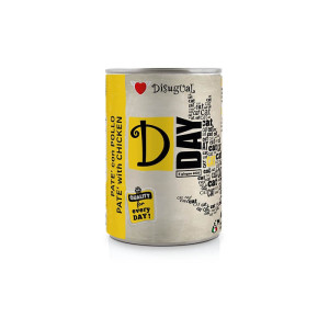 Disugual D-Day Pollo Latas para Gatos 400 gr