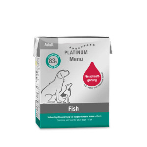 Platinum Menu Adult Fish Caja para Perros 12 x 375 gr
