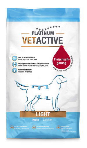 Platinum Vetactive Light Pollo para Perros 5 Kg