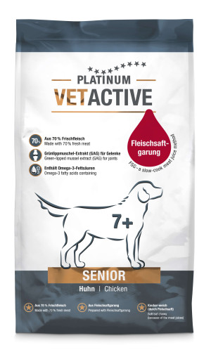 Platinum Vetactive Senior Pollo para Perros 15 Kg