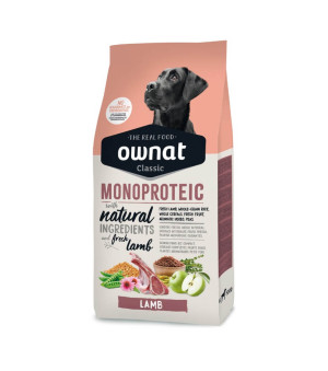 Ownat Monoproteic Lamb para Perros 12 Kg