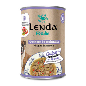 Lenda Foodie Puchero de Cochinillo Perros Latas 12 x 400 gr