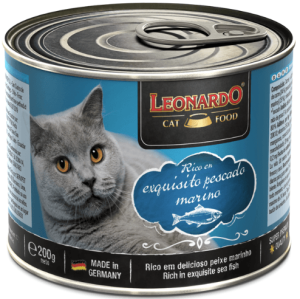 Leonardo Rico en Pescado Marino Lata para Gatos 200 gr