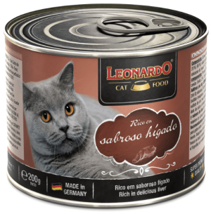 Leonardo Rico en Hígado Lata para Gatos 6 x 200 gr