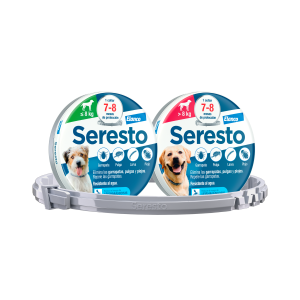 Collar Seresto para Perros: Protección Total 8 Meses Menos de 8 kg - 1 unidad