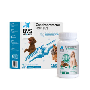 BVS Vet Shop Pack Cannacronic + Condroprotector MSM BVS