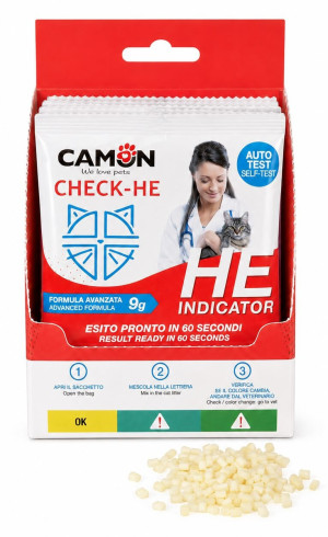 Camon Check-HE Test de Hematuria para Gatos