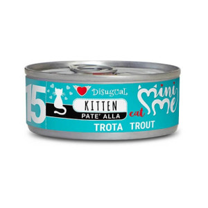 Disugual Mini-Me Kitten Trucha Latas para Gatos 85 gr