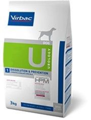 Virbac U1 - Dog Urology Dissolution & Prevention 3 kg