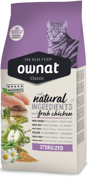 Ownat Classic Sterilized Gato 400 gr