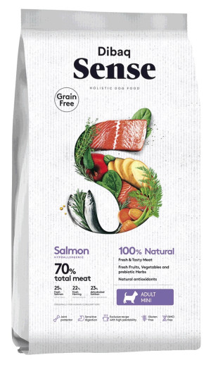 Dibaq Sense Perro Mini Grain Free Salmón 2 x 6 kg