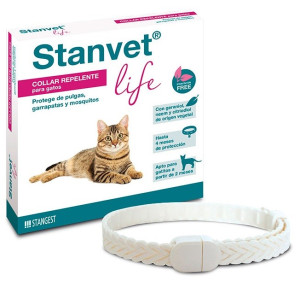 Stangest Collar Stanvet Life para Gatos 1 unidad