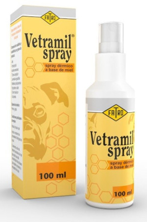 Fatro Vetramil Spray Cicatrizante para Perros y Gatos 100 ml