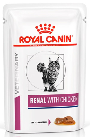 Royal Canin Gato Renal Pollo Salsa Sobres 12 ud x 85 gr