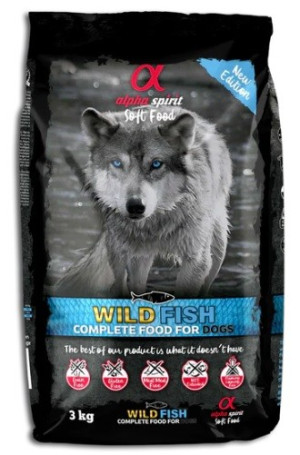 Alpha Spirit Pescado Semihúmedo Perro 3 Kg