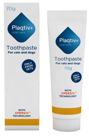 Ecuphar Plaqtiv+ Pasta Dentrífica para Perros y Gatos 70 gr