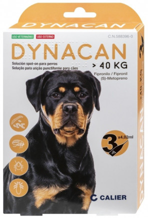 Calier Dynacan Perro Pipetas Antiparasitarias