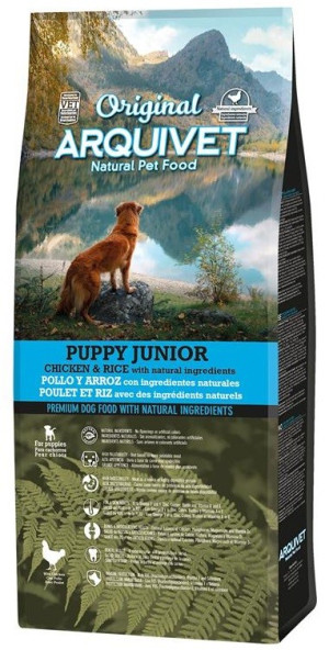 Arquivet Original Puppy Junior Pollo y Arroz 2 x 12 kg