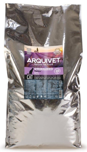 Arquivet Gato Sterilized Pavo 2 x 10 kg
