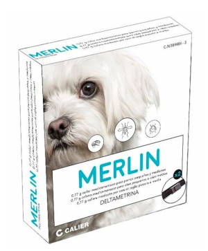 Merlin Collar Antiparasitario Calier 48 cm 1 unidad