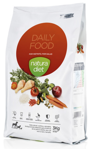 Natura Diet Daily Food para Perros 3 Kg
