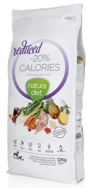 Natura Diet Reduced -20% Calories para Perros 12 Kg