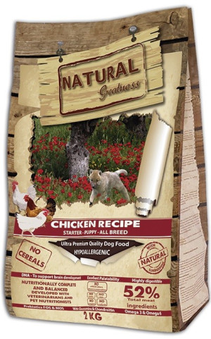Natural Greatness Receta Pollo Puppy-Starter 800 gr
