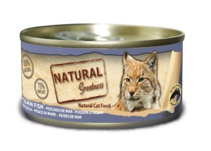 Natural Greatness Pescado de Mar Gato Latas 70 gr