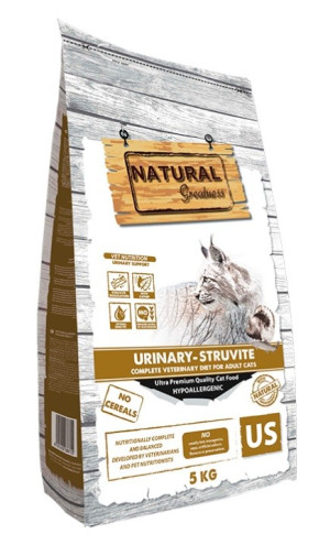 Natural Greatness Urinary-Struvite para Gatos 2 x 5 kg