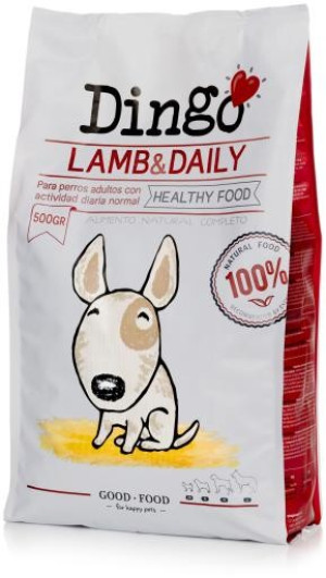 Dingo Lamb & Daily para Perros 500 gr