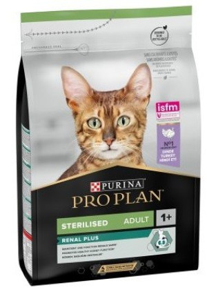 Purina Pro Plan Gato Sterilised Adult Renal Plus Pavo 1.5 Kg