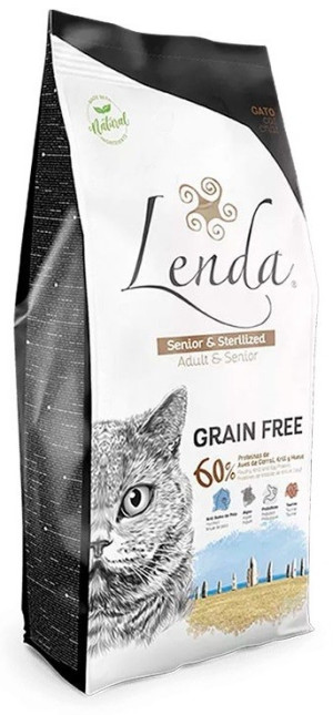 Lenda Adult Cat Senior & Sterilized Grain Free 2 Kg