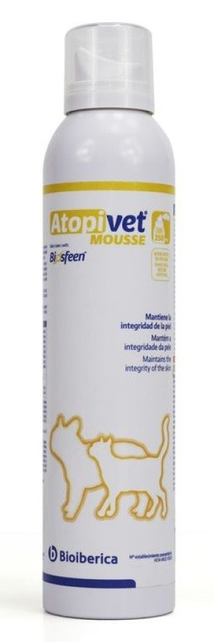Bioiberica Atopivet Mousse para Perros y Gatos 250 ml