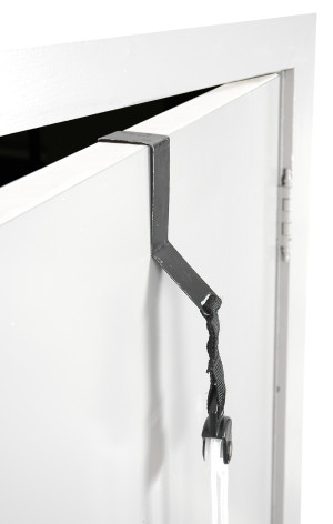 Przelotka do ćwiczeń mięśni i ramion z linką i uchwytem metalowym do drzwi MoVes Shoulder Rope Pulley - 01-400102