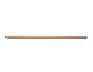 Wałek 100 cm, bukowy z dwoma oczkami na końcu do Epte Inertial System