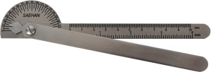 Goniometr ze stali nierdzewnej MoVes 15 cm 180 st. 08-030201