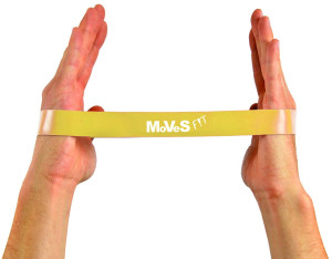 Loop - obręcz taśmy, taśma w kształcie pętli MoVes FIT Loop 30 x 2,5 cm