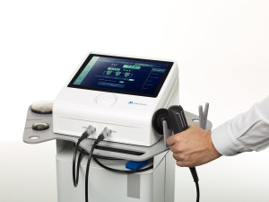 Aparat do terapii TECAR - DOCTOR TECAR PLUS + stolik z kółkami