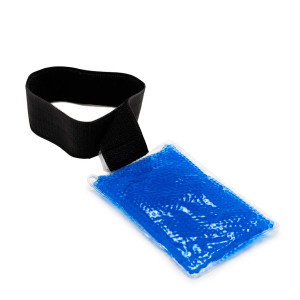 Okład (kompres) żelowy MoVeS Hot/Cold Pearl Pack-Sport Pack z perełkami żelowymi i taśmą 19 x 12,5 cm - 07-040102