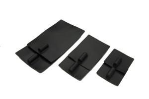 Elektroda silikonowa 60x120 mm z podwójnym przyłączem 2 i 4 mm