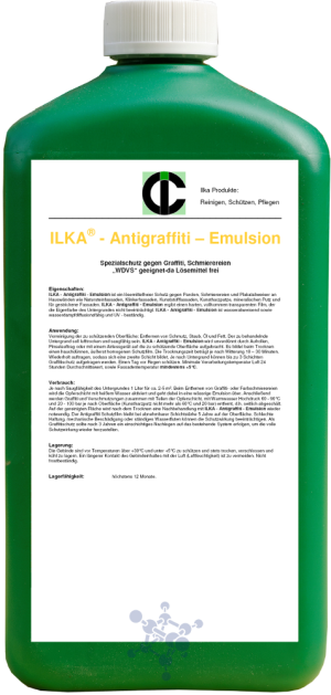 ILKA - Antigraffiti-Emulsion Spezialschutz 1 ltr
