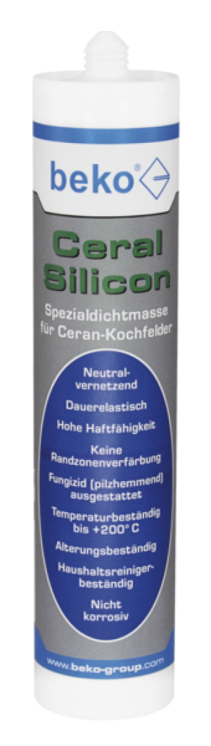 Silikon für Ceran-Kochfelder - beko Ceral Silicon, 310ml