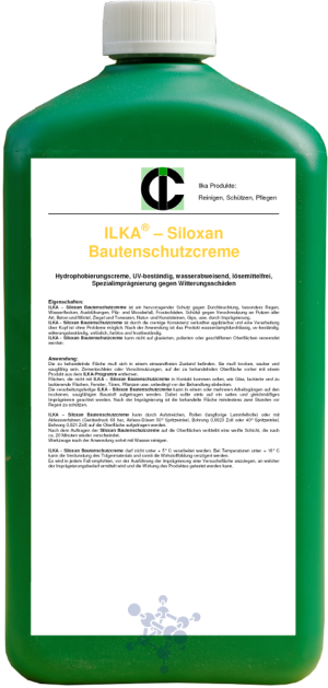 ILKA - Siloxan Bautenschutzcreme 30ltr - Hydrophobierungscreme