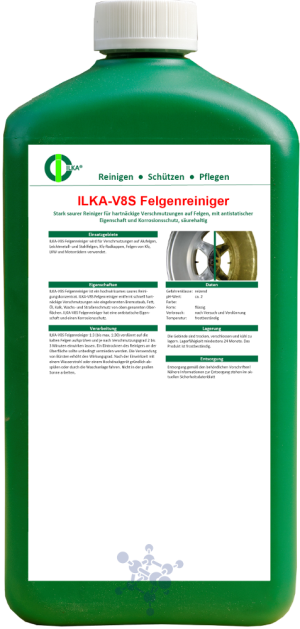 ILKA - V8S Felgenreiniger sauer 20 ltr